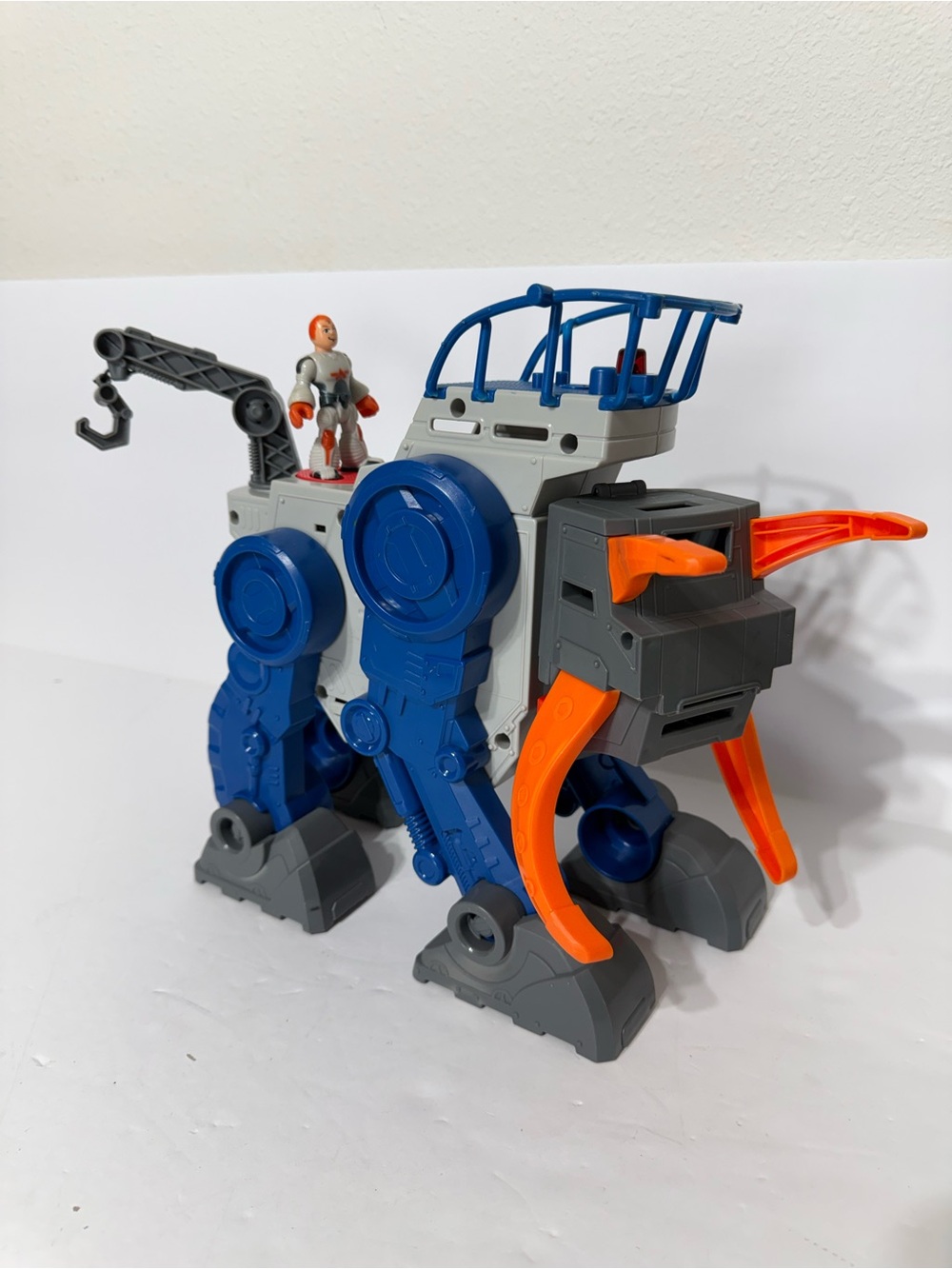 2014 Fisher Price Imaginext AW4 Space Alpha Walker With Sound & Walks